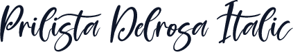 Prilista Delrosa Italic