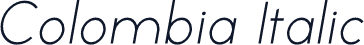 Colombia Italic