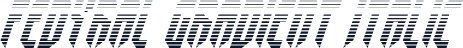 Fedyral Gradient Italic