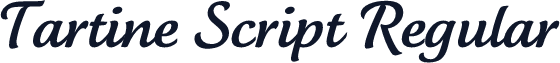 Tartine Script Regular