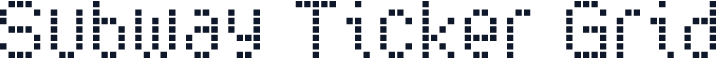 Subway Ticker Grid