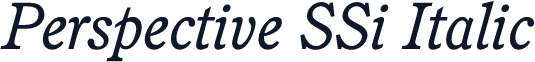 Perspective SSi Italic