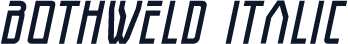 Bothweld Italic