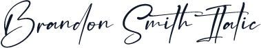 Brandon Smith Italic