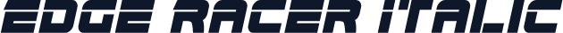 Edge Racer Italic