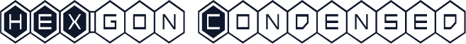HEX:gon Condensed
