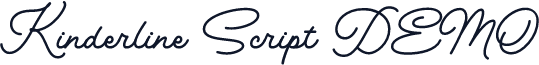 Kinderline Script DEMO