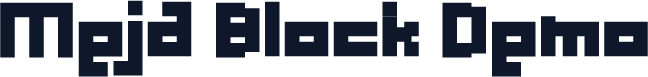 Meja Block Demo