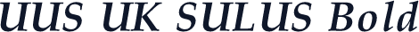 UUS UK SULUS Bold