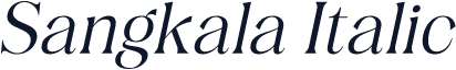Sangkala Italic