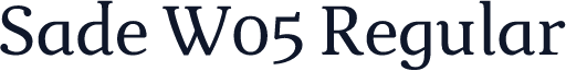 Sade W05 Regular