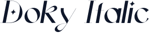 Doky Italic