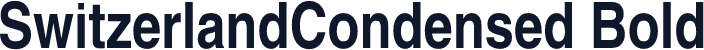 SwitzerlandCondensed Bold