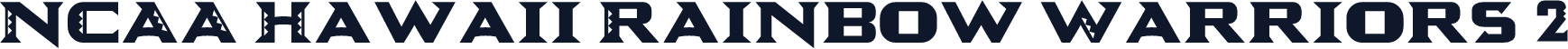 NCAA Hawaii Rainbow Warriors 2