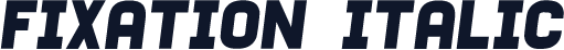 Fixation Italic