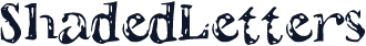 ShadedLetters