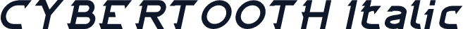 CYBERTOOTH Italic