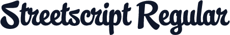 Streetscript Regular