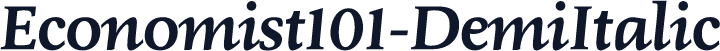 Economist101-DemiItalic