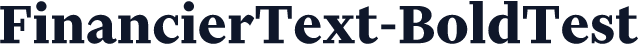 FinancierText-BoldTest