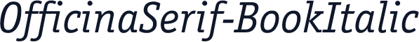 OfficinaSerif-BookItalic