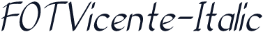 FOTVicente-Italic