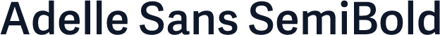 Adelle Sans SemiBold