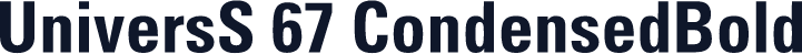 UniversS 67 CondensedBold