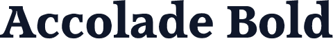 Accolade Bold