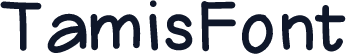 TamisFont