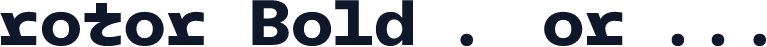 rotor Bold 0 or 360
