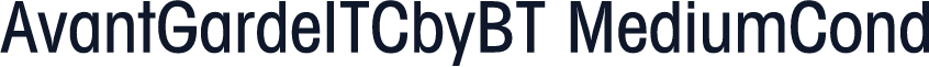 AvantGardeITCbyBT MediumCond