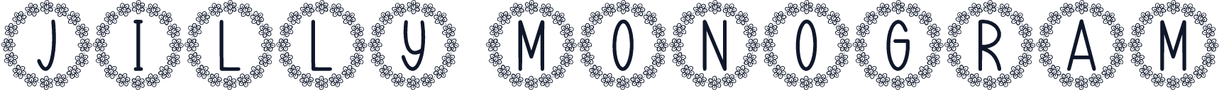 Jilly Monogram