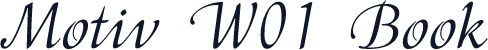 Motiv W01 Book