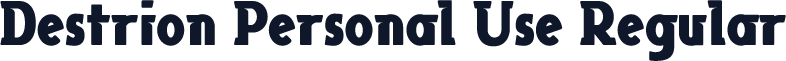 Destrion Personal Use Regular