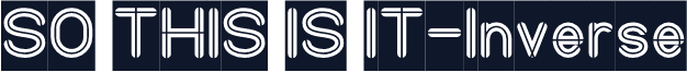 SO THIS IS IT-Inverse