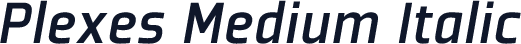 Plexes Medium Italic