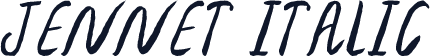 Jennet Italic