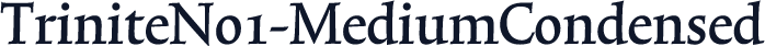 TriniteNo1-MediumCondensed