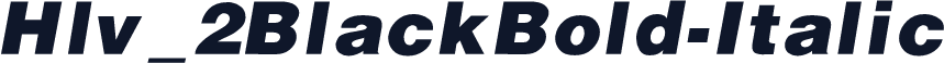 Hlv_2BlackBold-Italic