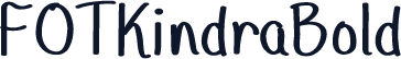 FOTKindraBold