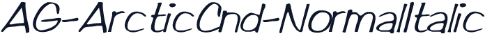 AG-ArcticCnd-NormalItalic