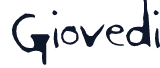 Giovedi