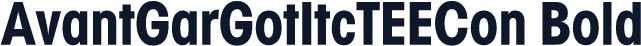 AvantGarGotItcTEECon Bold