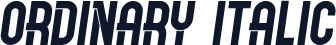 Ordinary Italic