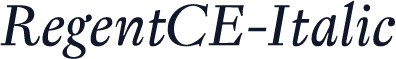 RegentCE-Italic