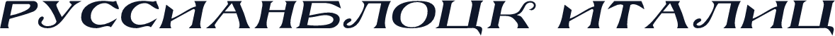 RussianBlock Italic