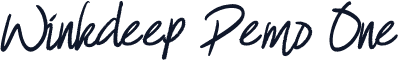 Winkdeep Demo One