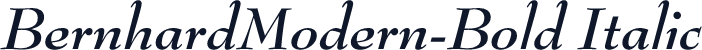 BernhardModern-Bold Italic