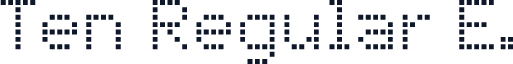 Ten Regular E.
